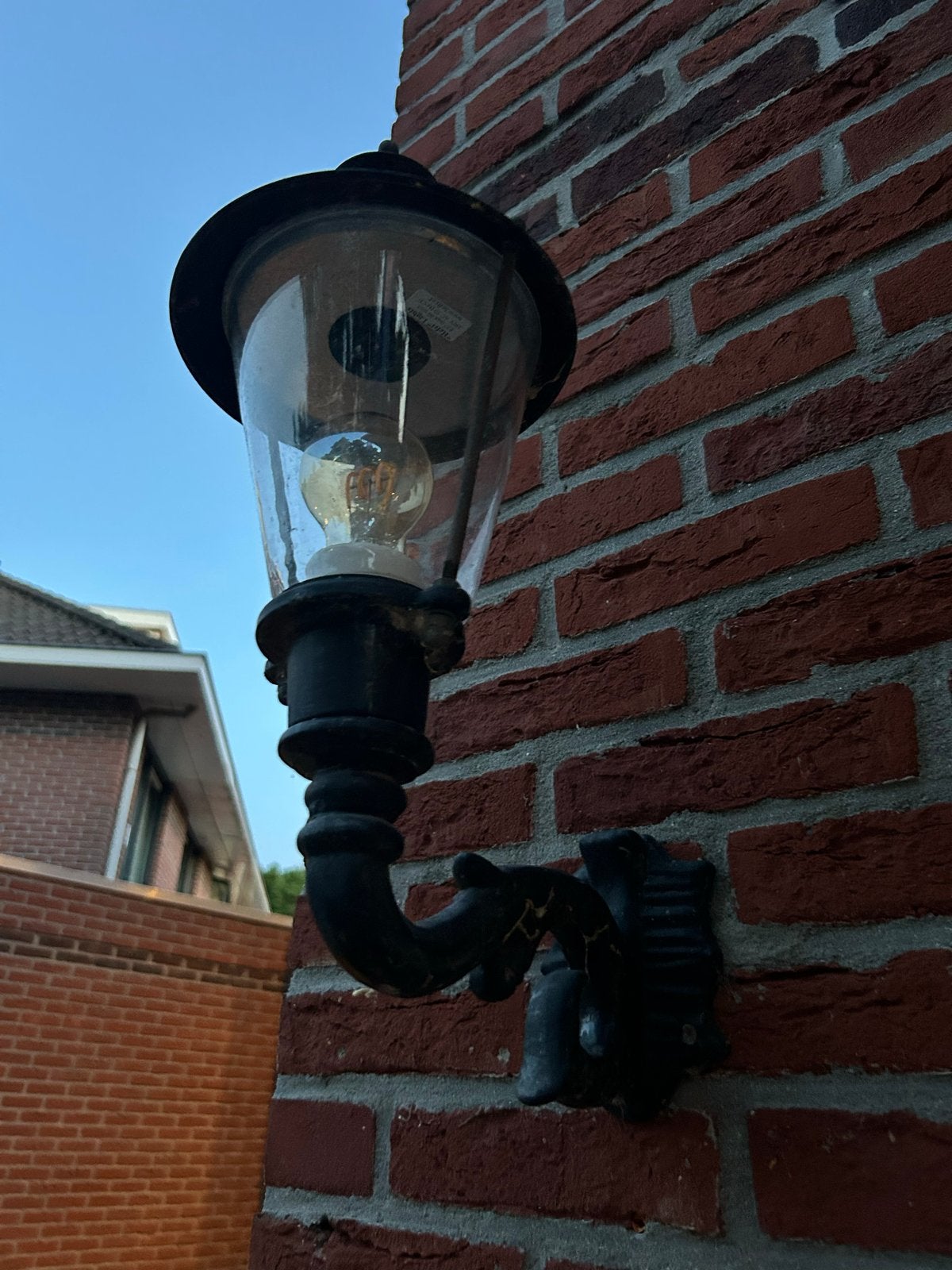 Buitenlamp klassiek - Wandlamp, Ophalen, Gebruikt, Minder dan 50 watt, Wandlamp