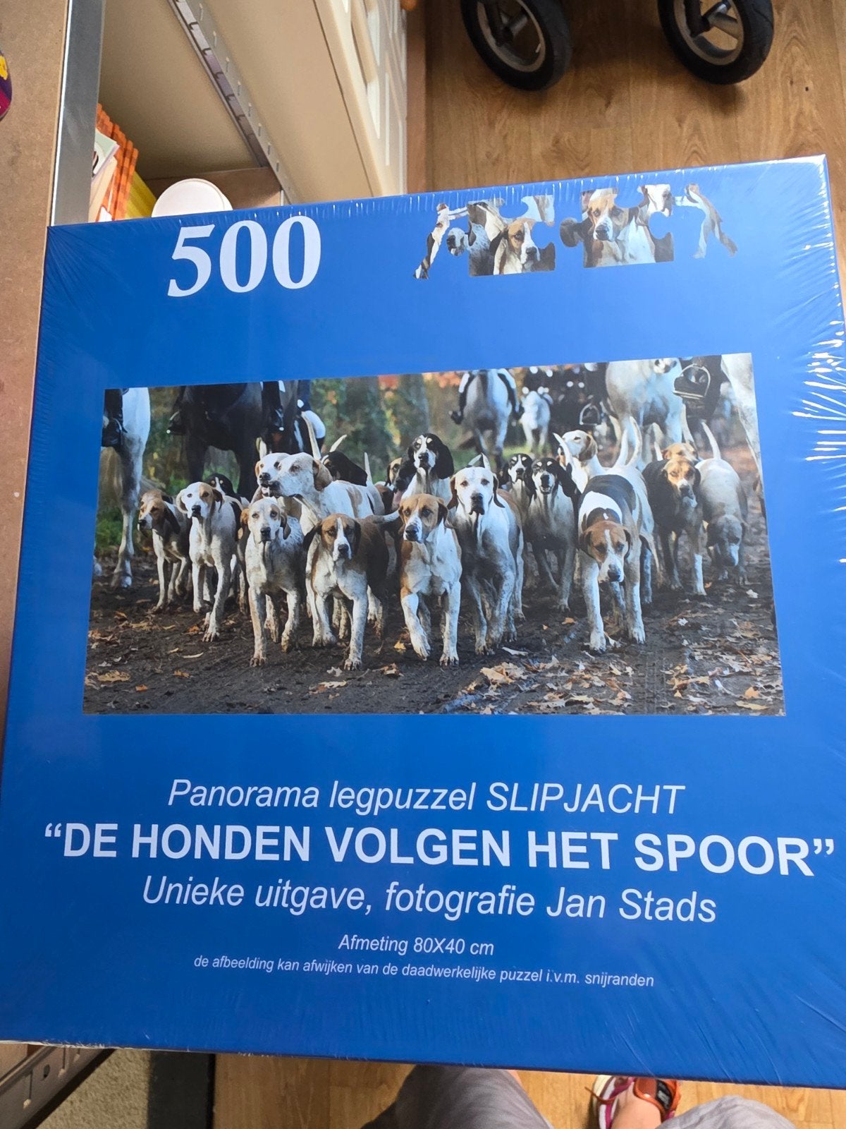panorama legpuzzel"slipjacht", Ophalen of Verzenden, 500 t/m 1500 stukjes, Nieuw