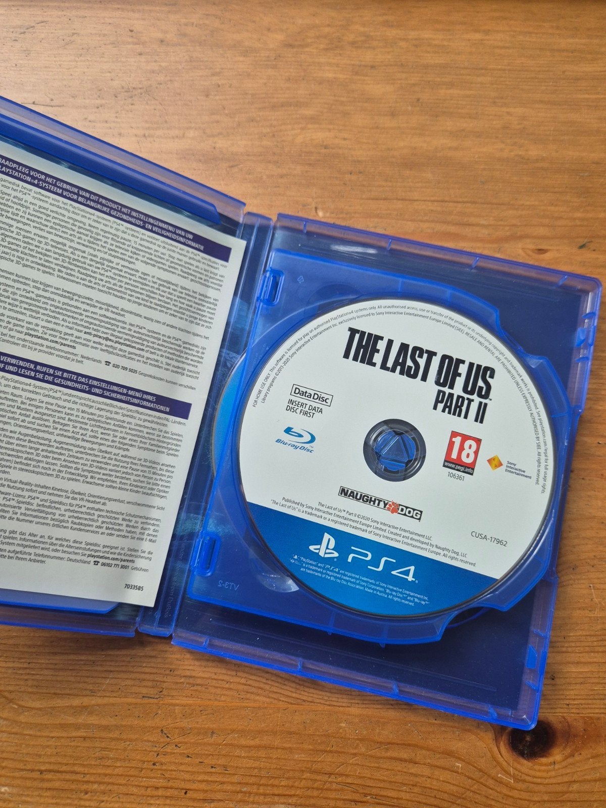 PS4 spel the last of us part II 2 playstation, Spelcomputers en Games, Games | Sony PlayStation 4, Ophalen of Verzenden, Avontuur en Actie