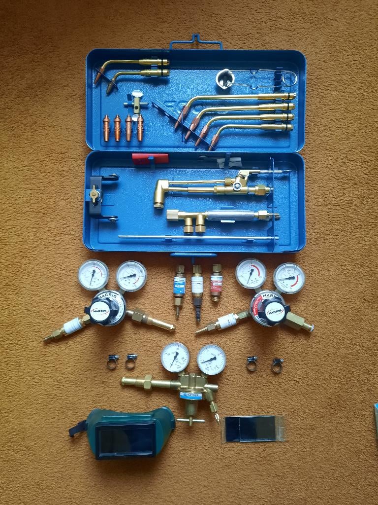 Te Koop NIEUWE Gloor Ideal Las en Snijkist+Accessoires, Ophalen, Nieuw, Minder dan 150 ampère, Overige typen