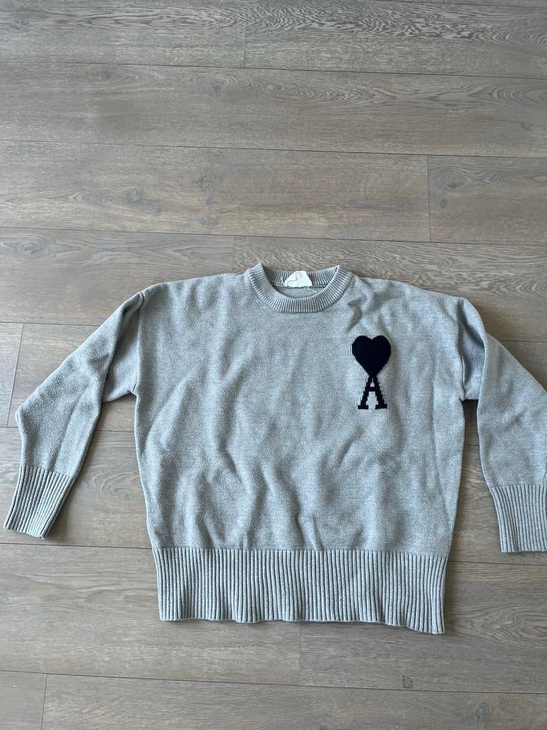 Ami Paris trui, Ophalen of Verzenden, Nieuw, Maat 48/50 (M), Grijs