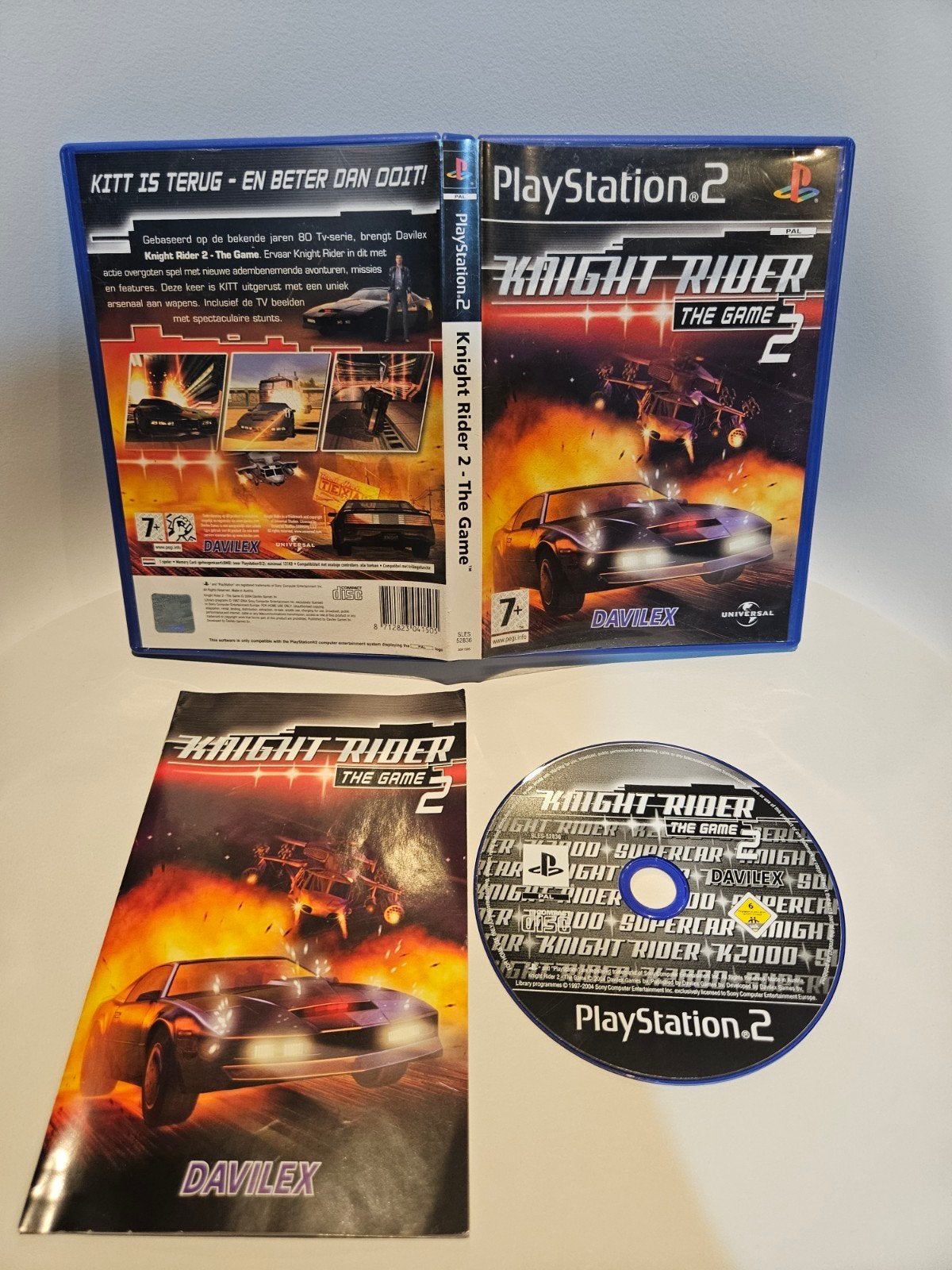 Knight Rider 2 The Game PS2, Avontuur en Actie, 1 speler, Ophalen of Verzenden, Zo goed als nieuw