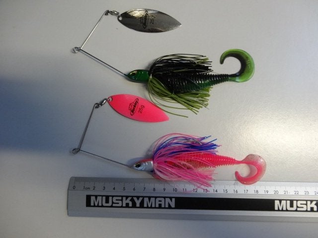 Kunstaas: Berkley Zilla Spinnerbait  / Grinder 25 gram, Verzenden, Gebruikt, Overige typen