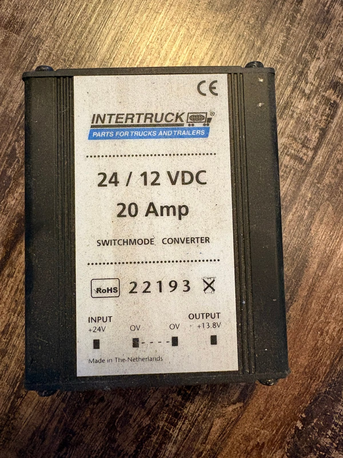 Omvormer van 24 naar 12 volt, Ophalen of Verzenden