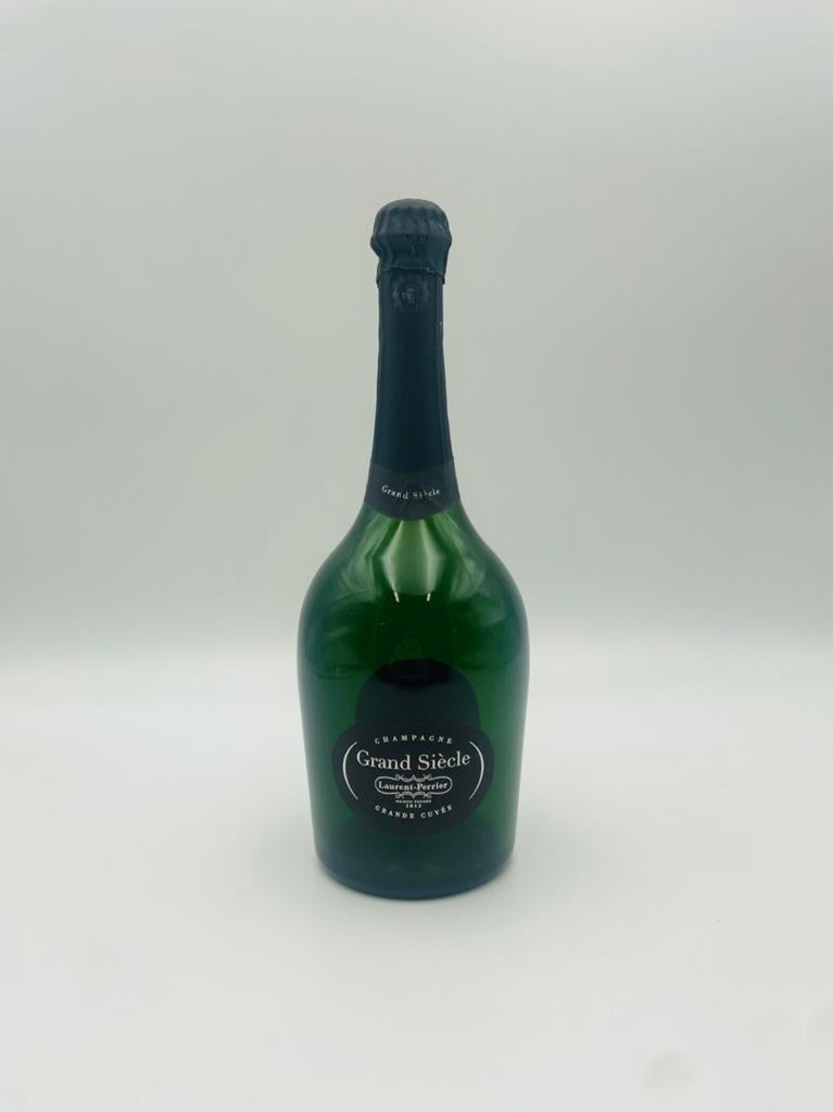 Lege Laurent Perrier Grand Siècle Champagnefles, Verzamelen, Wijnen, Ophalen of Verzenden, Gebruikt, Frankrijk, Overige typen