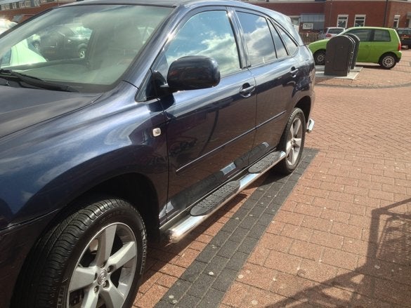 Lexus RX300 Sidebars met opstapjes 70mm dik, Niet ingevuld, Niet ingevuld, Niet ingevuld