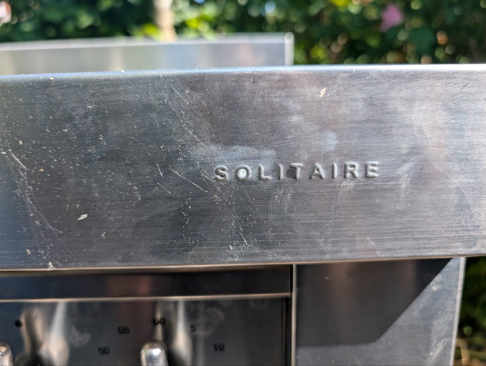 Solitaire gasfornuis met oven (voor weinig), Ophalen, Gebruikt, 60 cm of meer, Gas