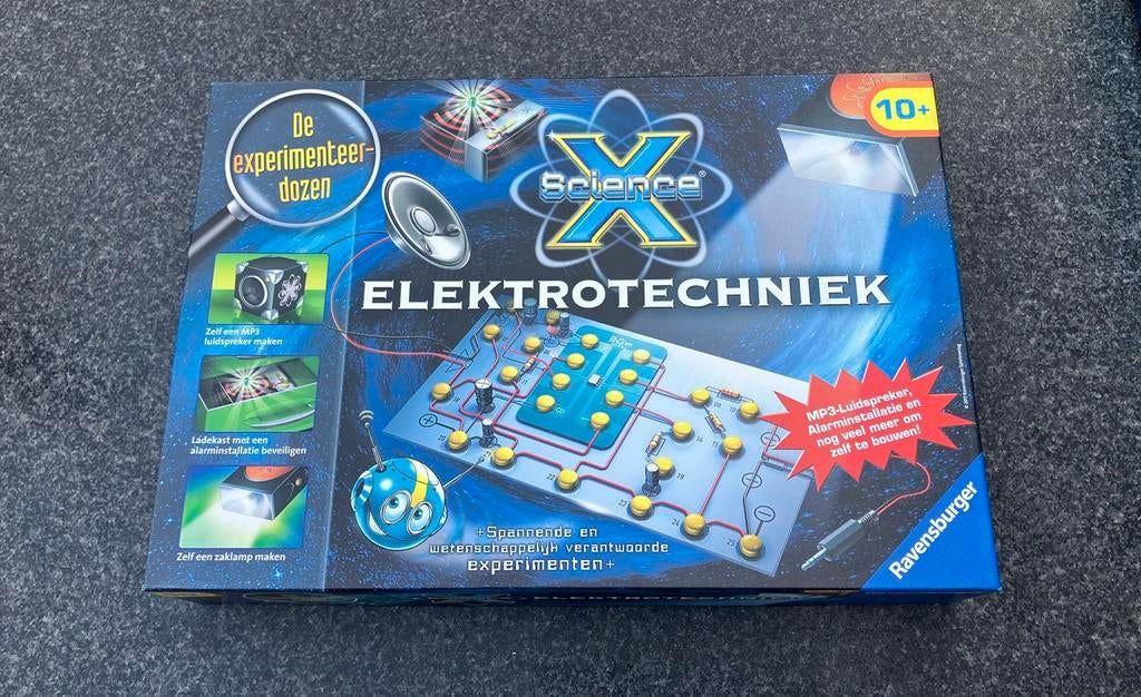 Ravensburger Science Elektrotechniek, Ophalen of Verzenden, Zo goed als nieuw, Bouwen