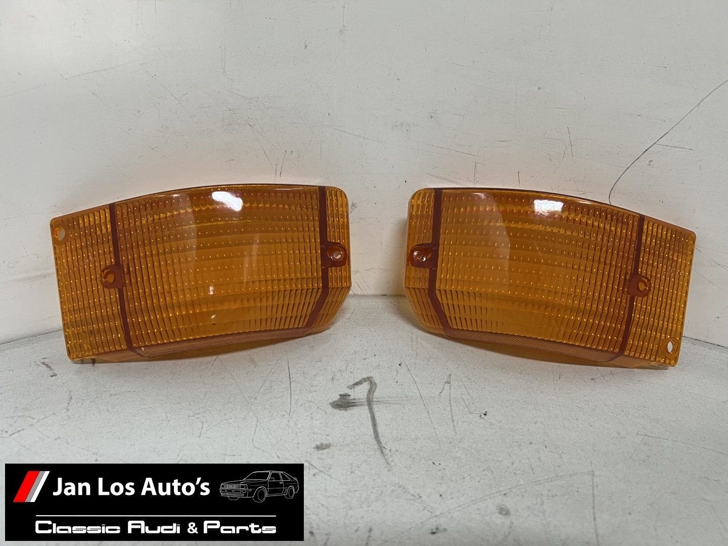 Audi quattro  typ 85 200 typ 43 knipperlichtglas set, Gebruikt, -, -, -