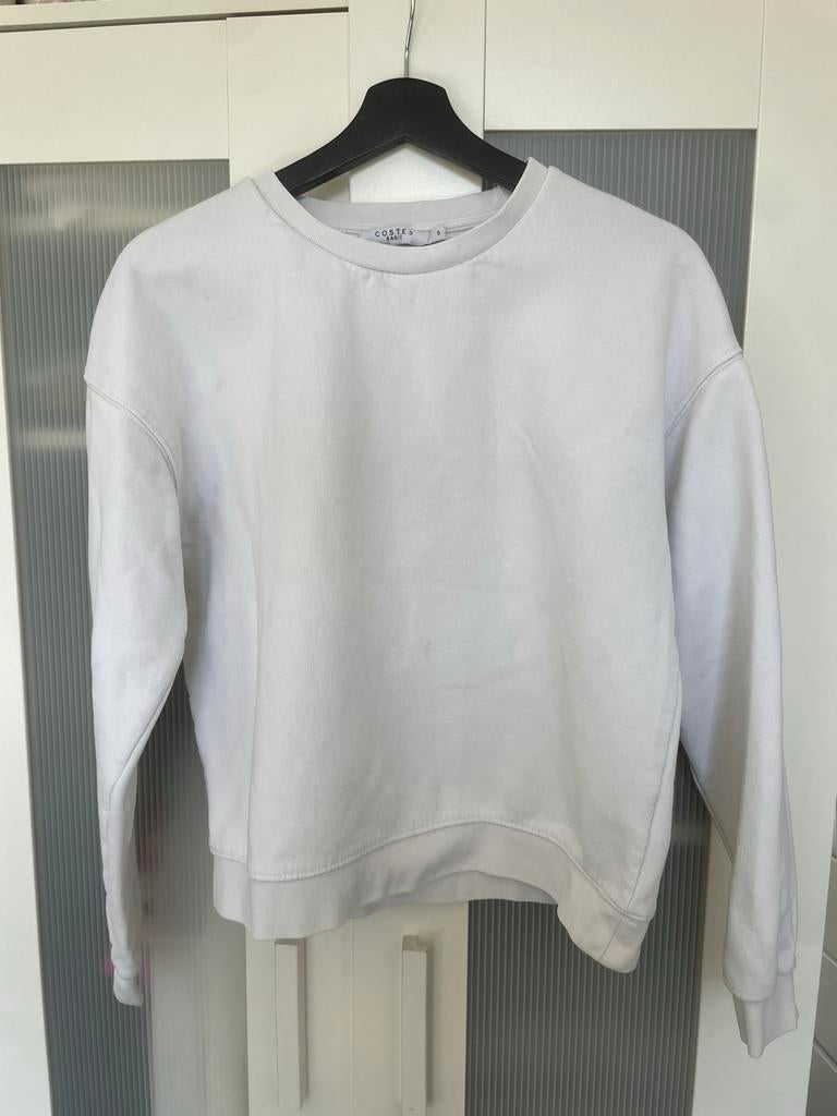 Witte trui Costes, Kleding | Dames, Truien en Vesten, Ophalen of Verzenden, Gedragen, Maat 36 (S), Wit
