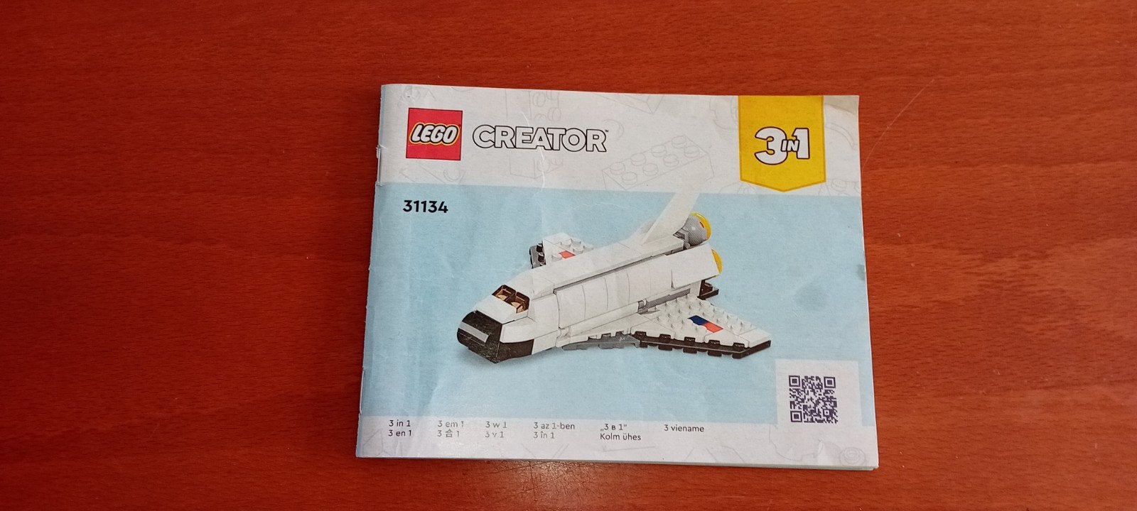 Lego 3 in 1,   31134, Lego, Ophalen of Verzenden, Zo goed als nieuw, Complete set