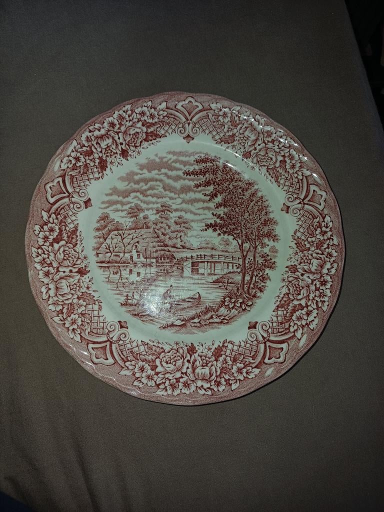 Antiek Grindley Homeland Staffordshire Engeland borden., Ophalen of Verzenden