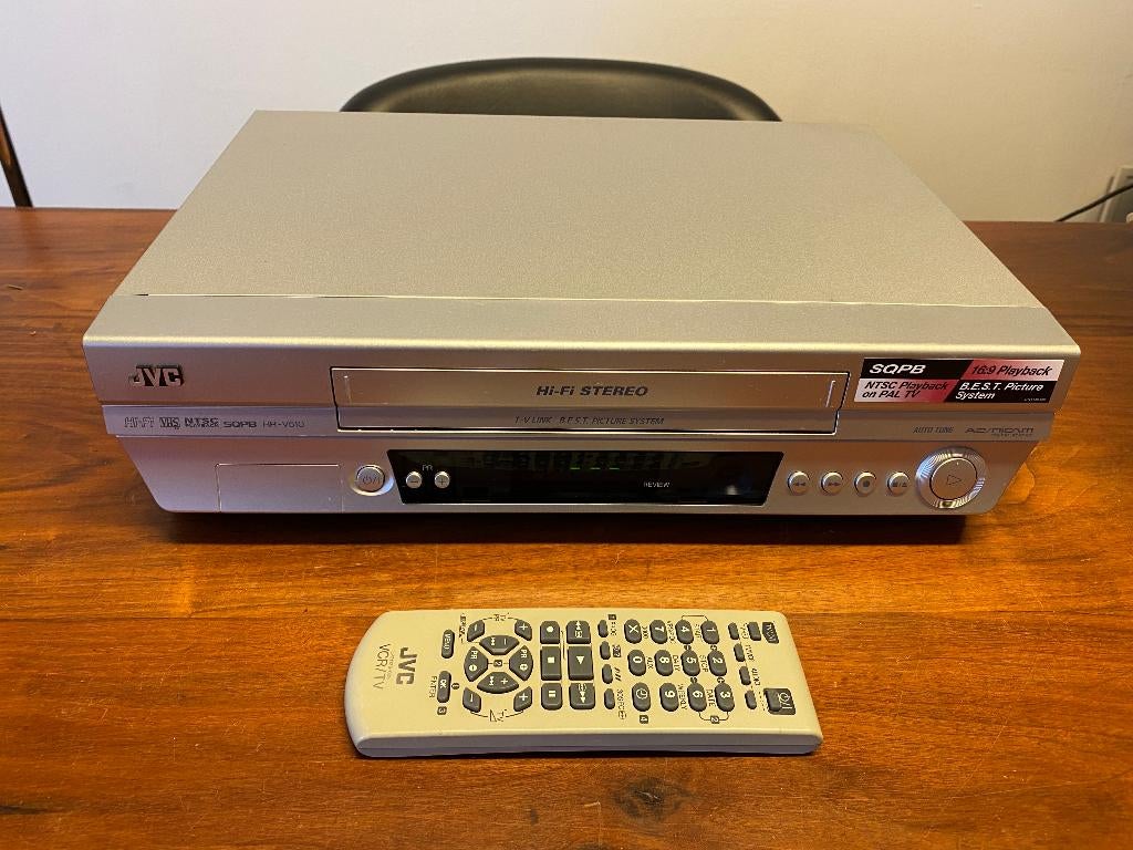 JVC VHS HR-V510 videorecorder, Audio, Tv en Foto, Videospelers, Ophalen of Verzenden, Gebruikt