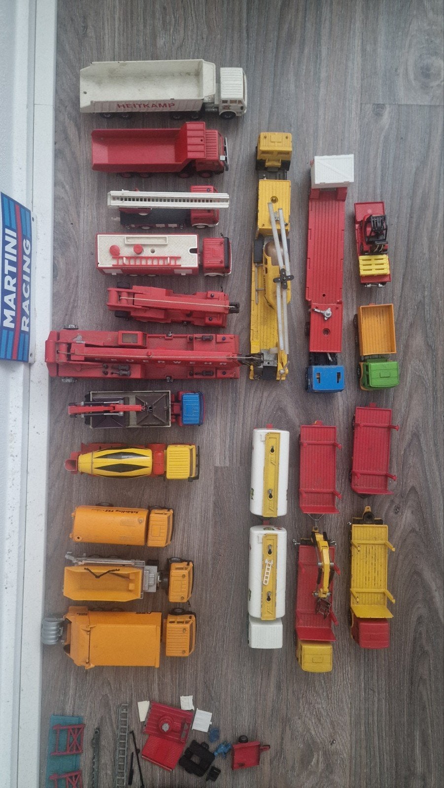 Éénmalige aanbieding 17x Siku vrachtwagens, Ophalen of Verzenden, Gebruikt, Bus of Vrachtwagen