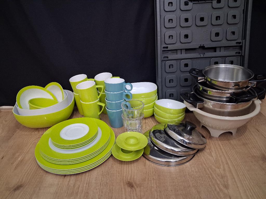serviesgoed mepal camping, Caravans en Kamperen, Ophalen, Gebruikt