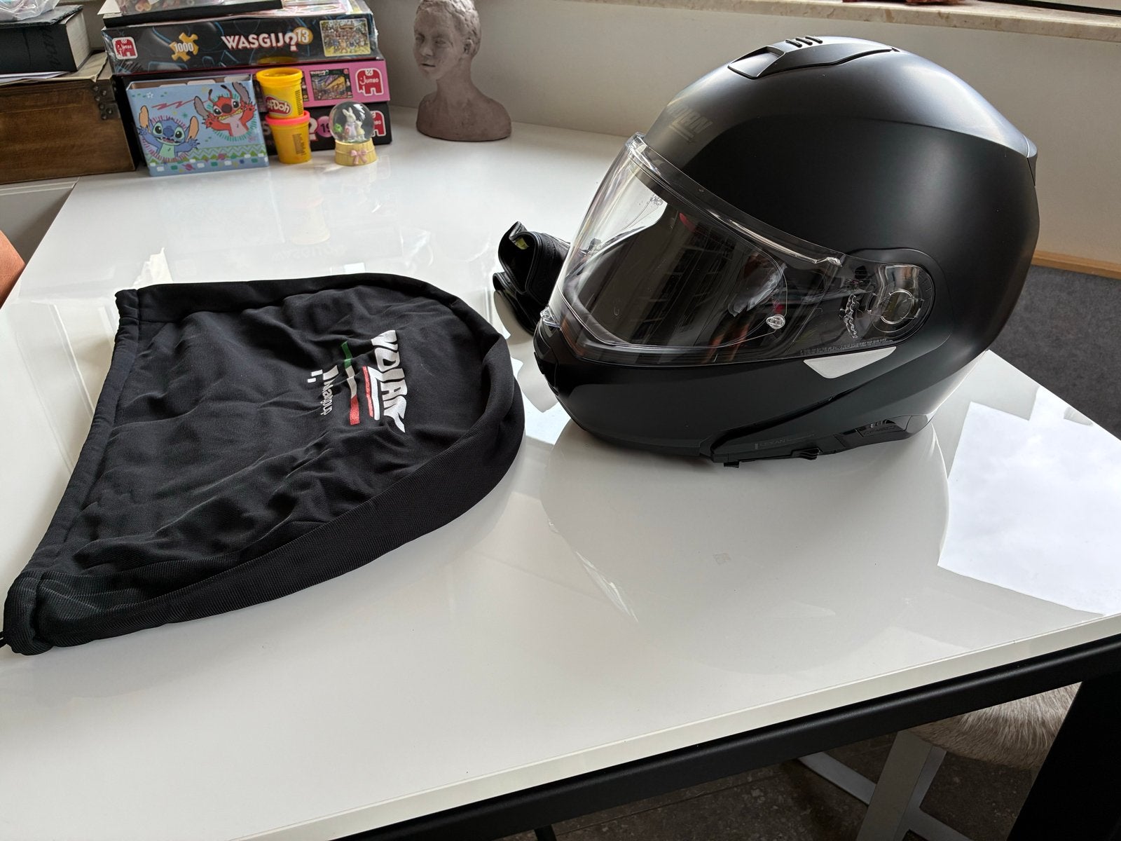 Nolan N100-5 Systeemhelm XXL (nieuwstaat) met handschoenen, Ophalen, Systeemhelm, Heren, Nolan