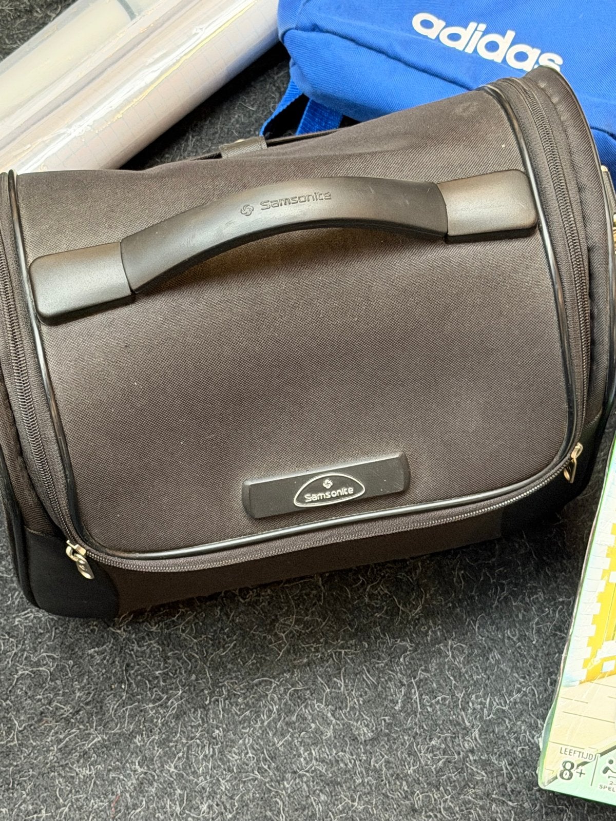 Samsonite toilettas/beautycase - Zwart, Ophalen of Verzenden, Zo goed als nieuw, Zwart, Heer of Dame