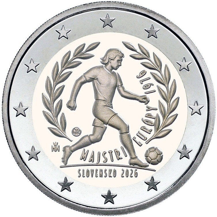 SLOWAKIJE ALLE JAREN SPECIALE 2 EURO MUNTEN BIJ JOHN, Verzenden, Slowakije, 2 euro, Losse munt