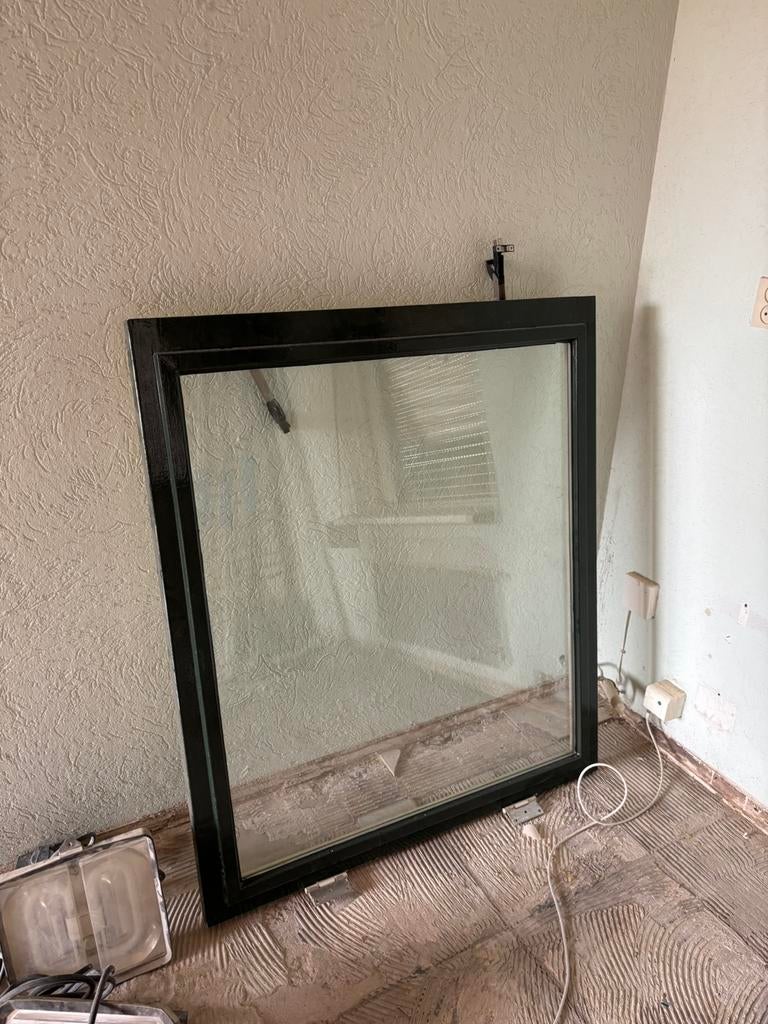 Raam 103x120cm, Ophalen, Gevelraam of Ruit, Gebruikt, 80 tot 120 cm