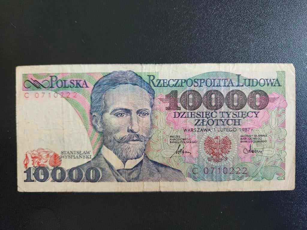 Polen pick 151a 1987       2, Ophalen of Verzenden, Polen, Los biljet