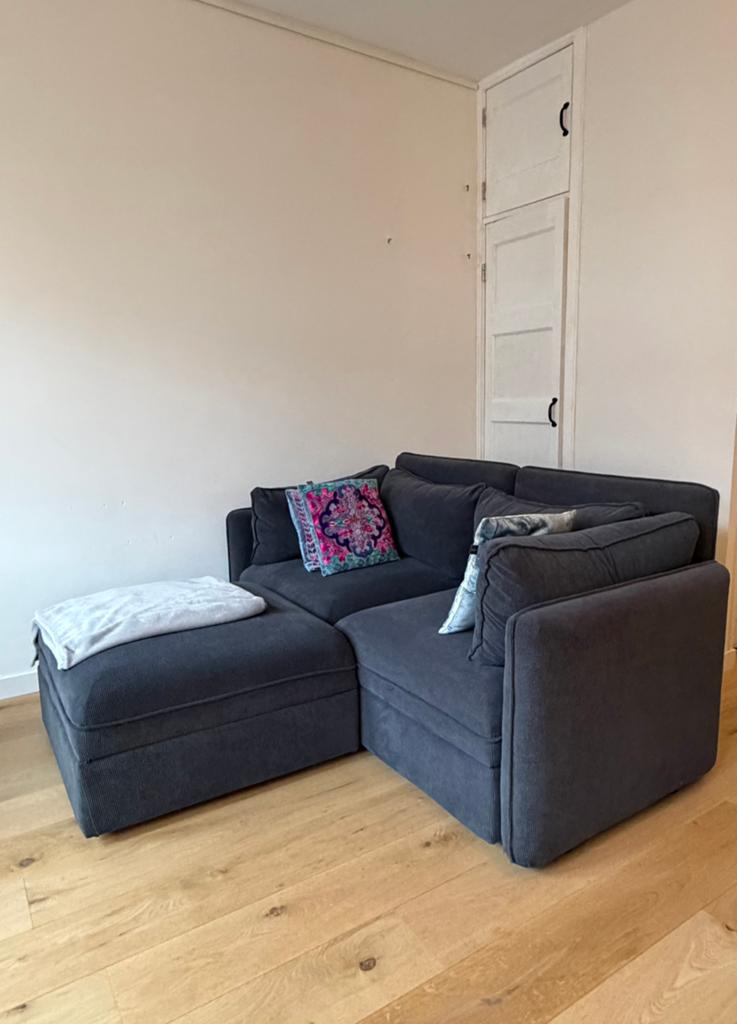 Bank ikea met opbergruimte | Vallentuna, Huis en Inrichting, Banken | Bankstellen, Ophalen, 100 tot 125 cm, 150 tot 200 cm, Tweepersoons