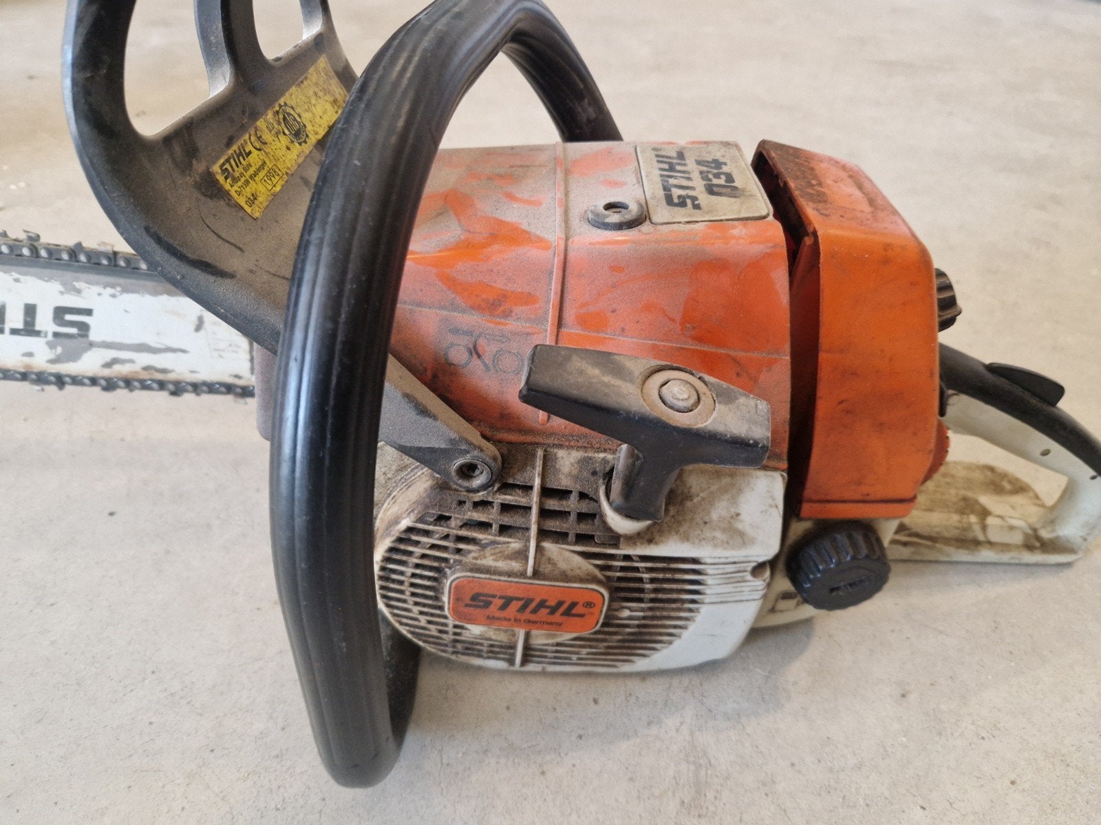 Stihl 034 kettingzaag, Tuin en Terras, Ophalen of Verzenden, Gebruikt, Overige soorten, Stihl