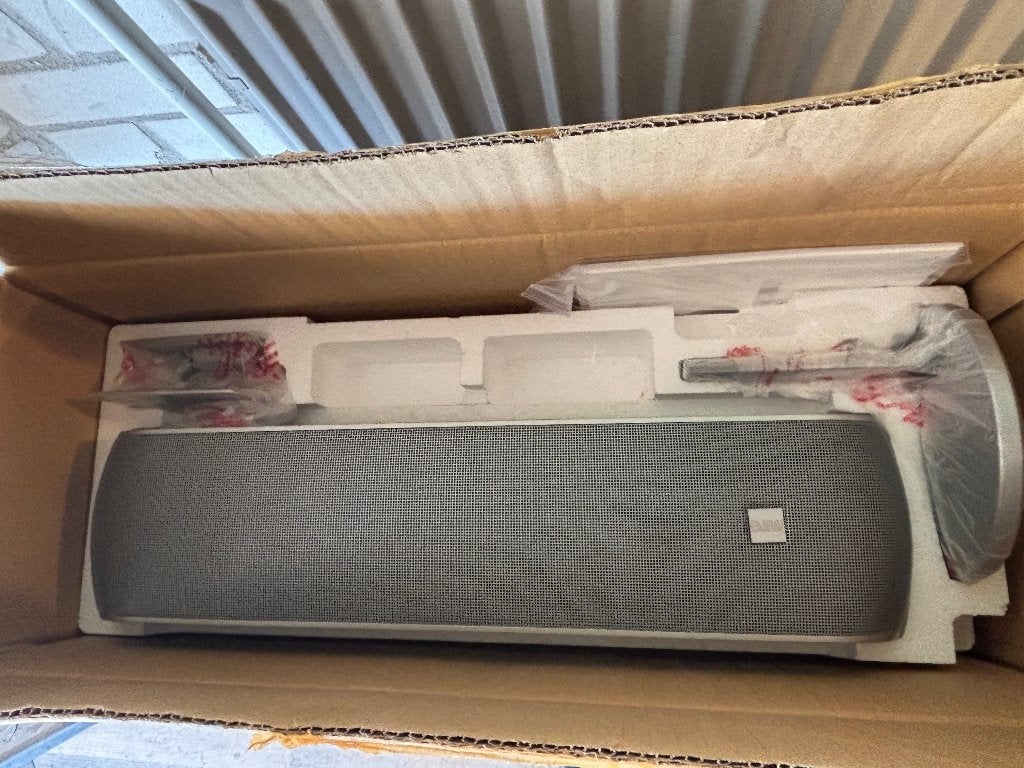 B&W VM 1, Center Speaker, Silver, Ophalen, Zo goed als nieuw, 60 tot 120 watt, Bowers & Wilkins (B&W)