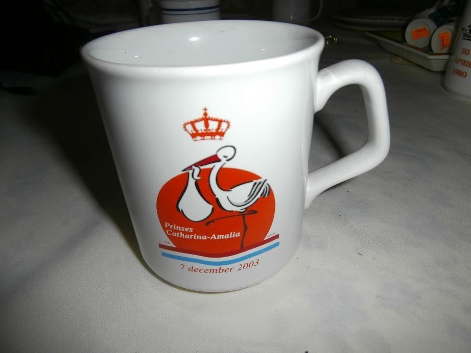 Beker prinses Catharina Amalia, Ophalen of Verzenden, Nieuw, Servies