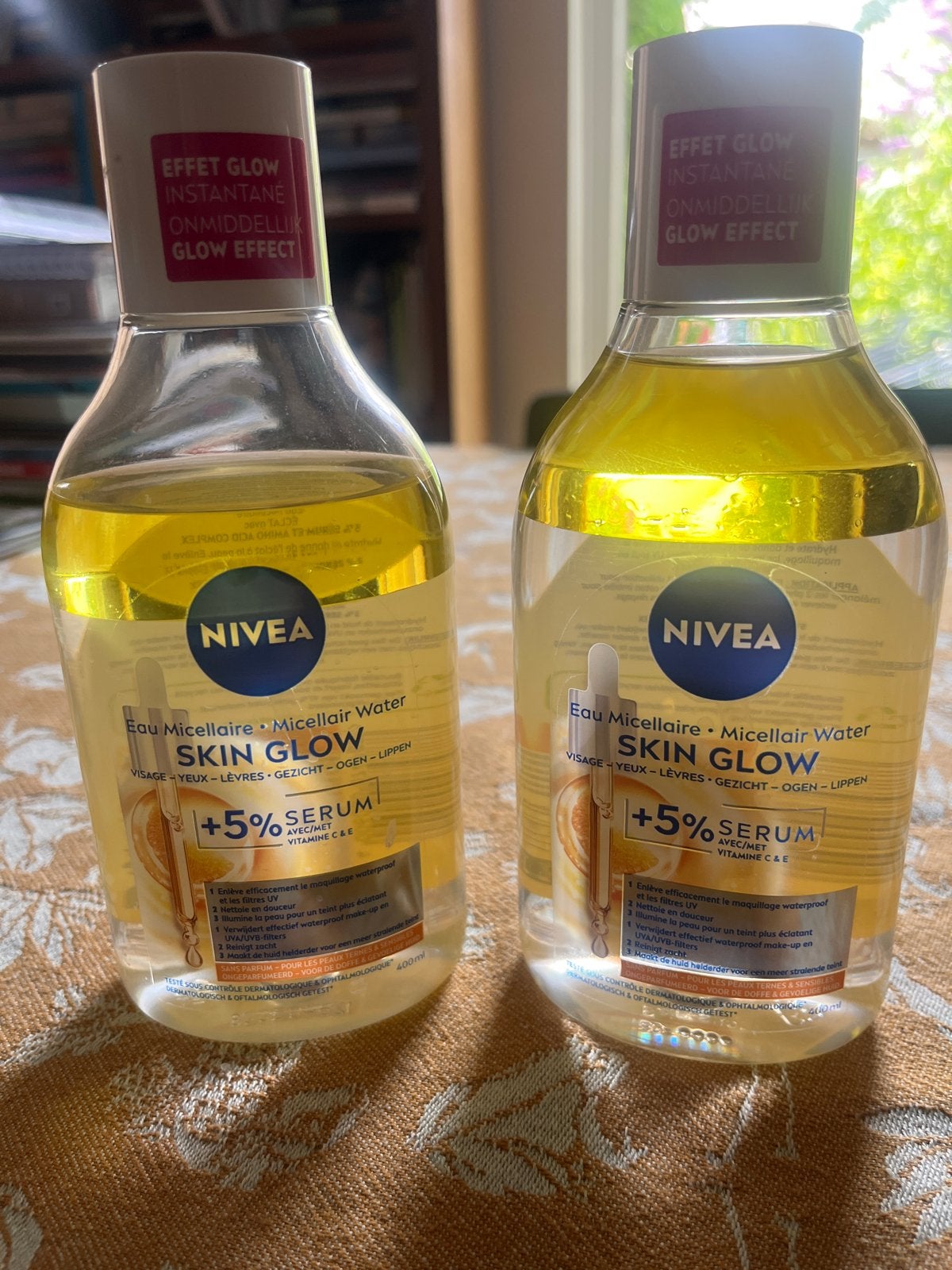Nivea Micellair Water Skin Glow met Vitamine C&E, Ophalen of Verzenden, Nieuw, Gehele gezicht, Reiniging