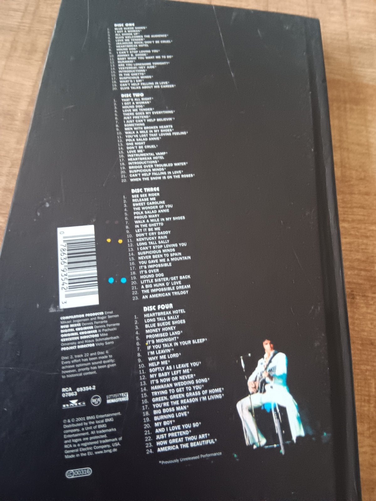 Elvis Presley - Live in Las Vegas (4CD Boxset), Rock, Boxset, Ophalen of Verzenden, Zo goed als nieuw