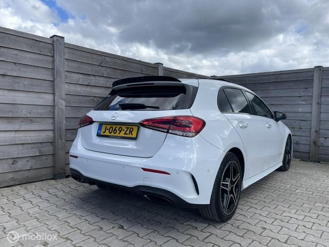 Mercedes A-klasse 180 Business Solution AMG Matrix-Stoelvw-P, 136 pk, Gebruikt, 4 cilinders, Leder en Stof