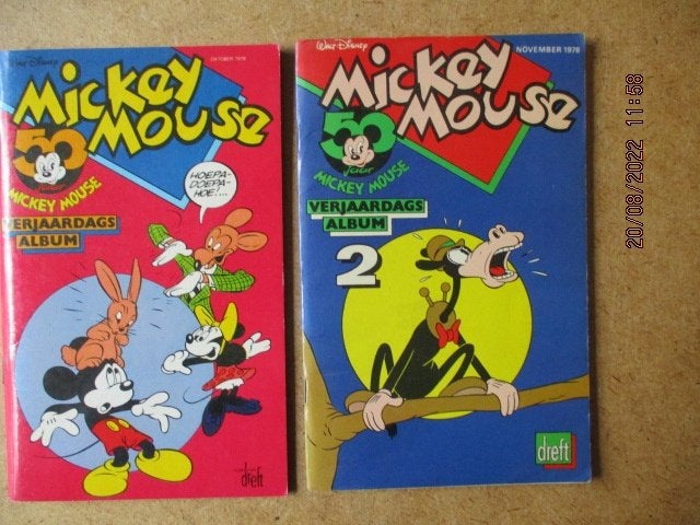 adv6947 mickey verjaardagsalbum, Boeken, Eén stripboek, Ophalen, Gelezen
