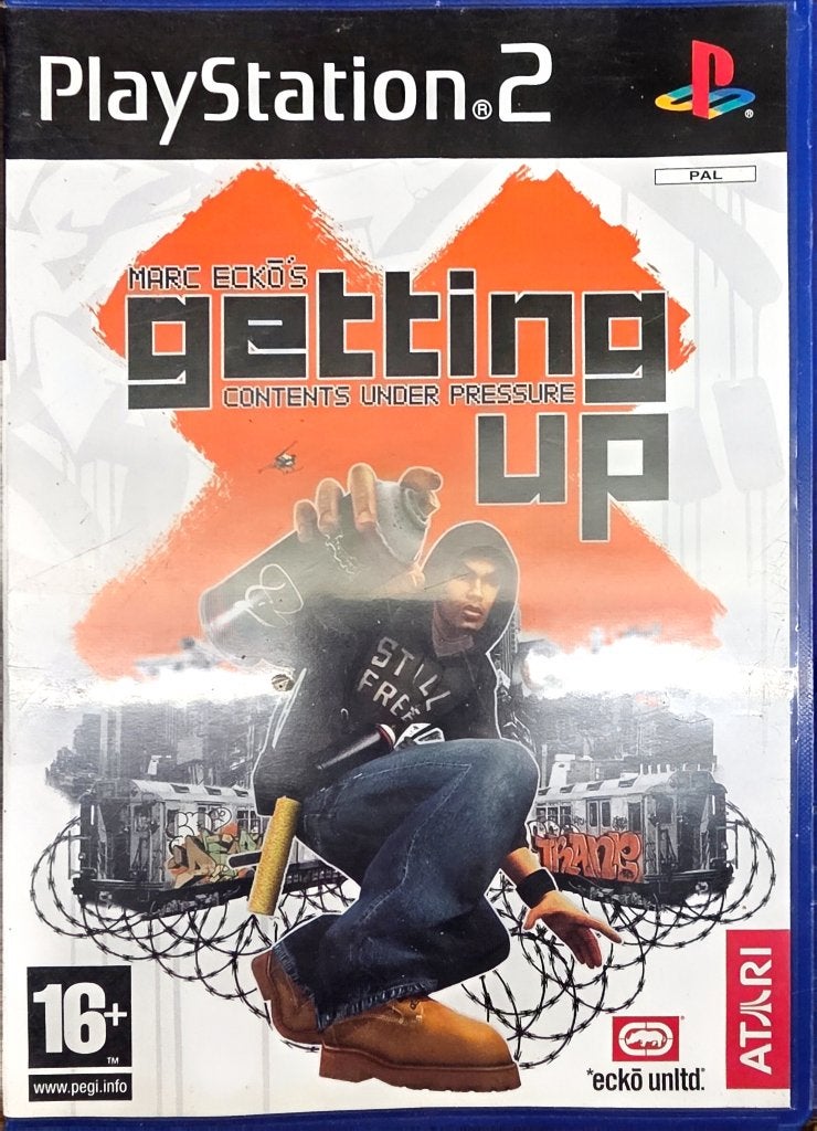 Marc Ecko’s Getting Up – PlayStation 2, Gebruikt, Overige genres, 1 speler, Eén computer