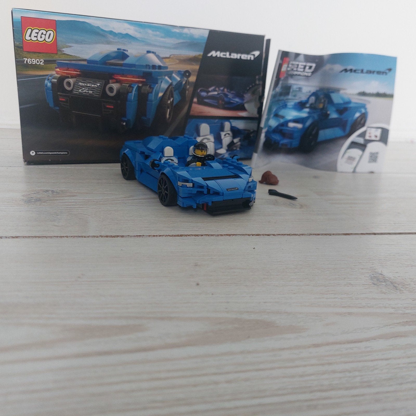 LEGO Speed Champions McLaren Elva 76902, Ophalen of Verzenden, Zo goed als nieuw