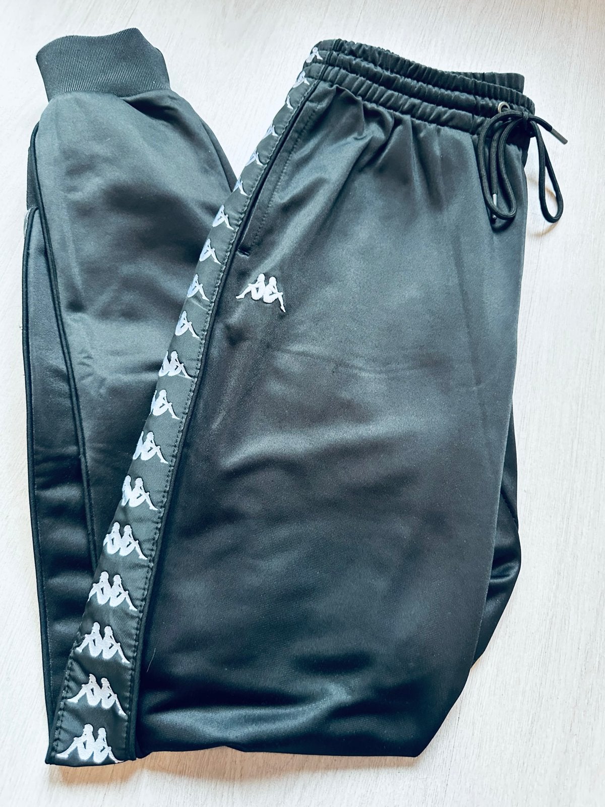 Kappa trainingsbroek zwart maat S, Ophalen of Verzenden, Zo goed als nieuw, Maat 36 (S), Zwart