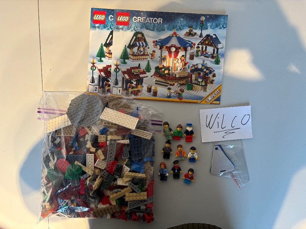 LEGO Creator - Winter Village Market - 10235, Kinderen en Baby's, Lego, Ophalen of Verzenden, Zo goed als nieuw, Compleet