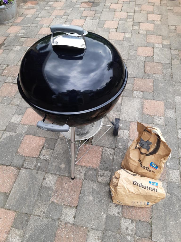 Weber bbq, Ophalen