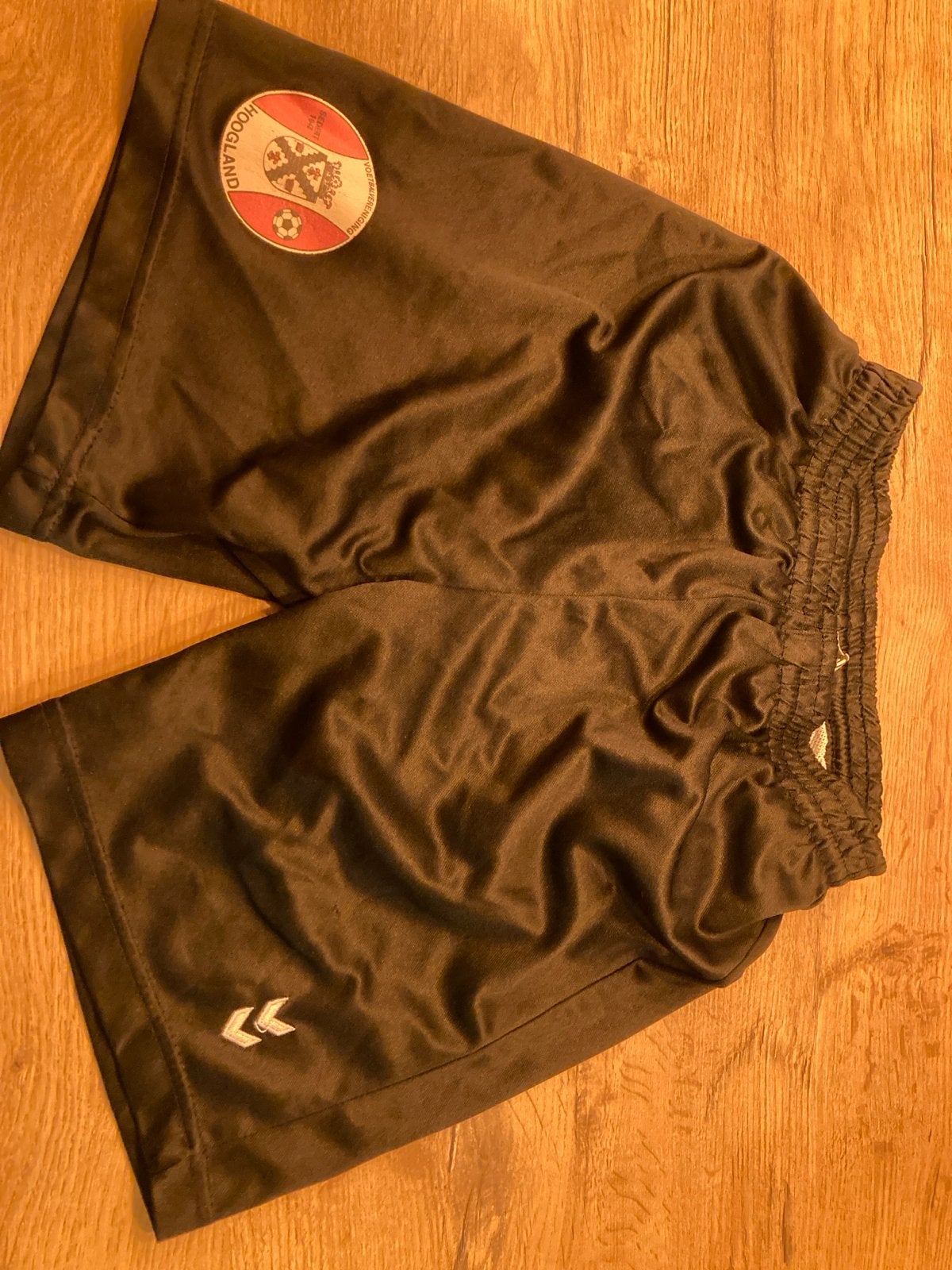 Voetbalbroek VV Hoogland wedstrijdkleding maat 140/152, Maat S, Ophalen, Gebruikt, Broek