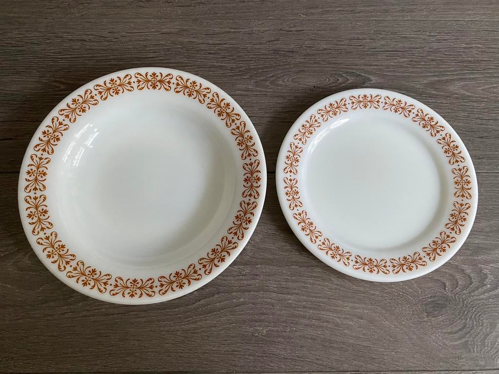 Pyrex en Corning borden, Ophalen of Verzenden
