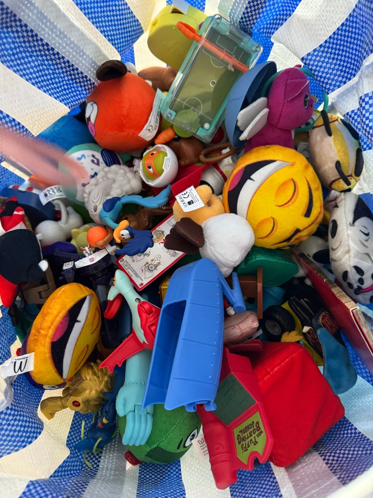 Grote verzameling McDonald's Happy Meal speeltjes, Ophalen of Verzenden, Gebruikt, Jongen of Meisje