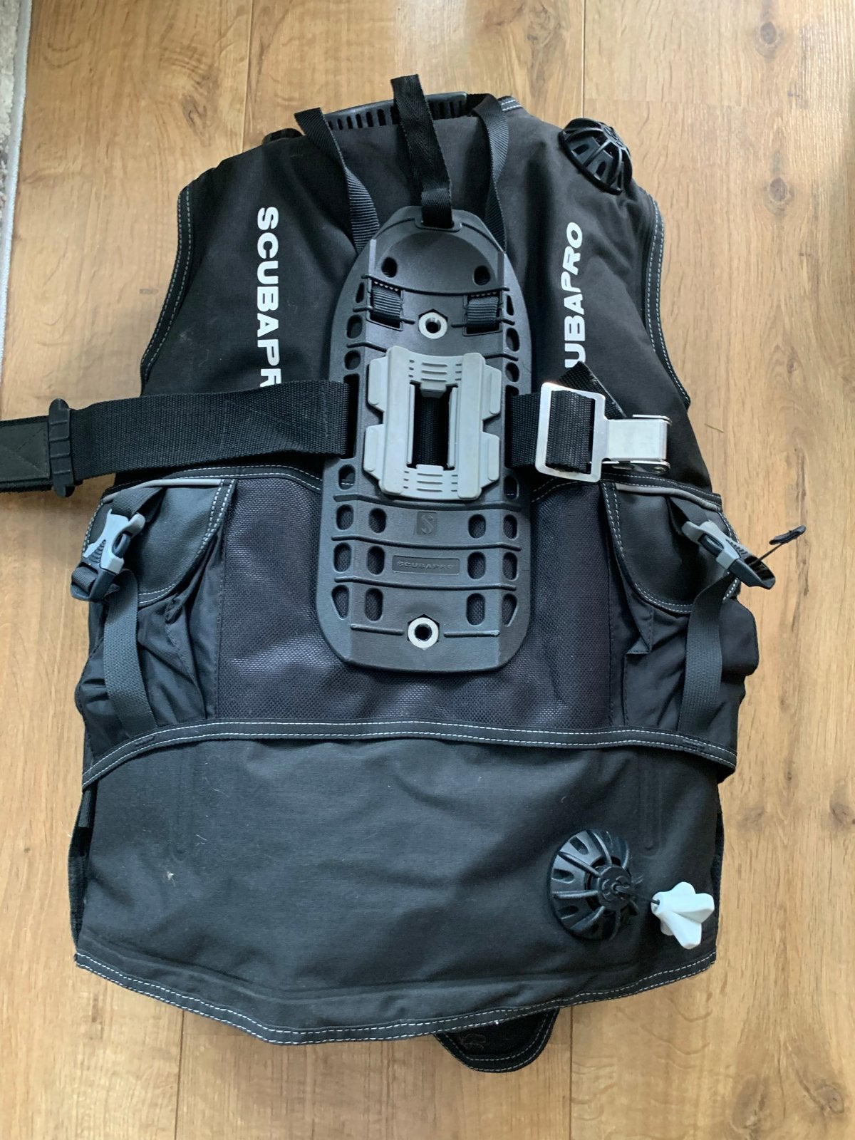 Scubapro X-Force Trimvest met Duikmes en Loodpockets, Watersport en Boten, Duiken, Ophalen of Verzenden, Gebruikt, Trimvest of Wing