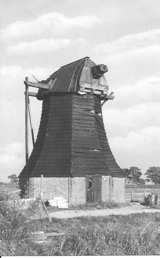 Grijpskerk Zwakkenburger- en Ellersvelderpolder molen, Ophalen of Verzenden, 1960 tot 1980, Gelopen, Groningen