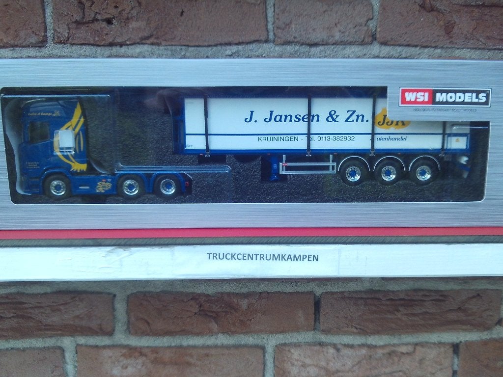 WSI  Scania  S  Highline  van  J.  Jansen  en  Zn., Ophalen of Verzenden, Nieuw, Bus of Vrachtwagen, Wsi