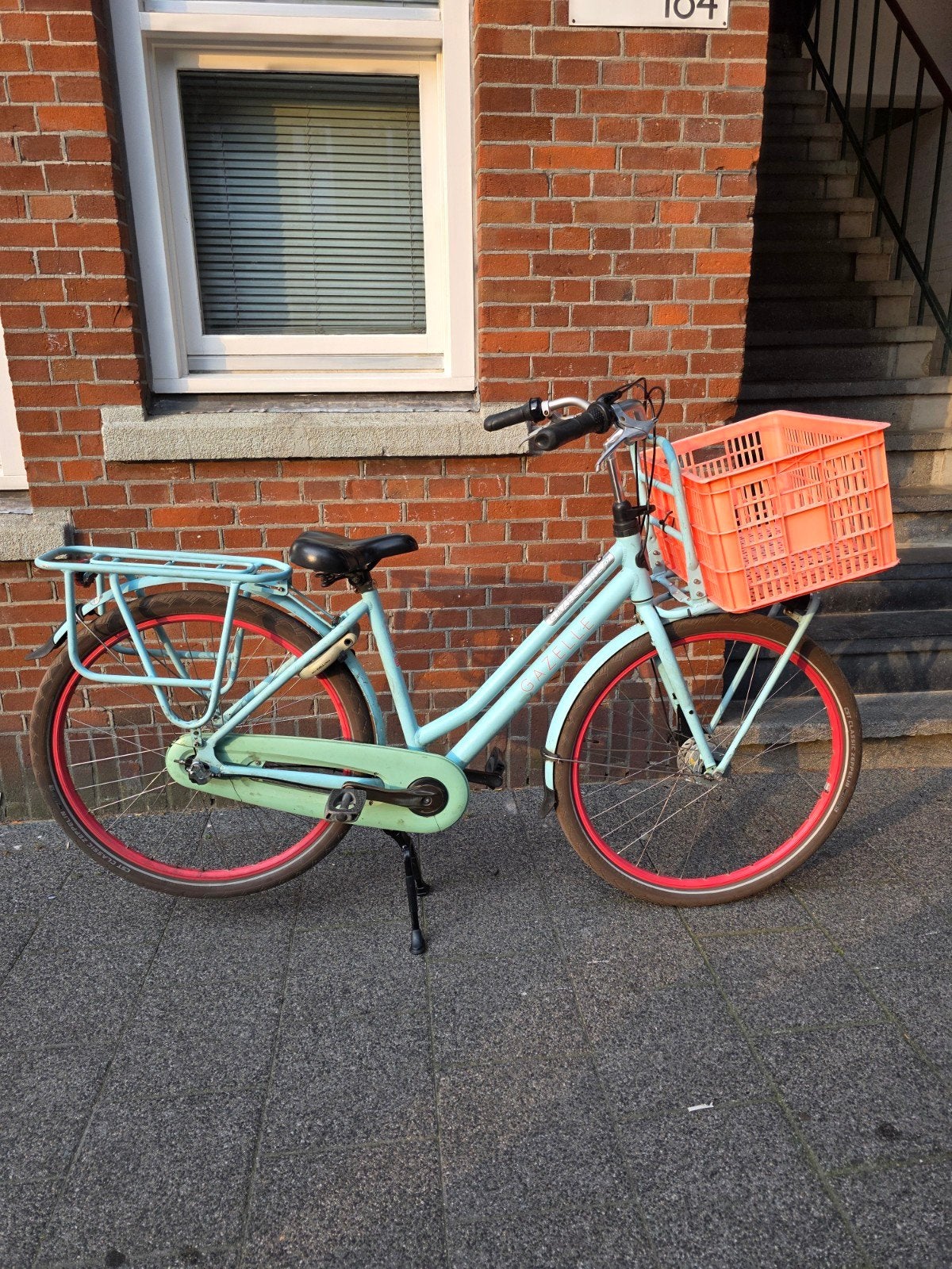 Gazelle Nl damesfiets 28 inch with 3 gears, Fietsen en Brommers, Fietsen | Oldtimers, 47 tot 51 cm, Ophalen