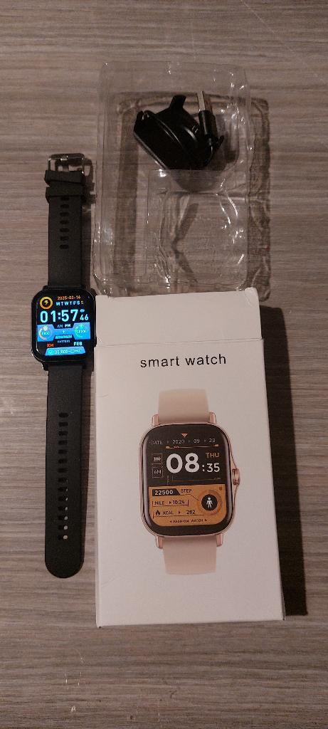 smart watch, Ophalen, Zwart, Nieuw, Hoogte