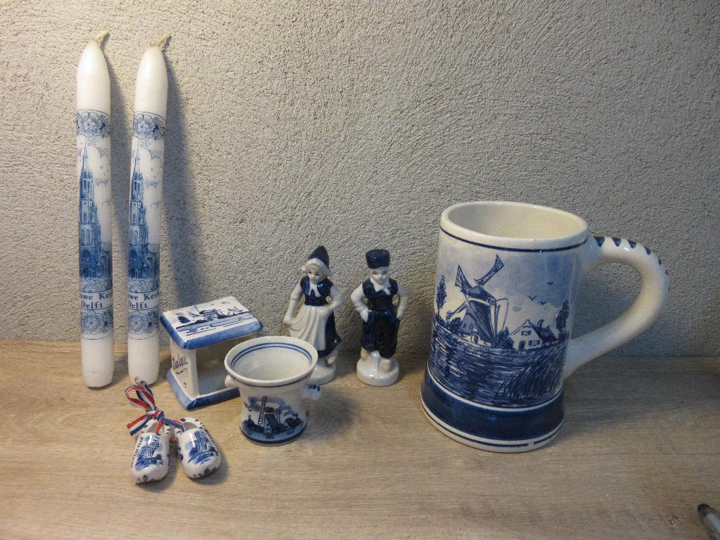 Diverse Delfts blauwe spullen klompen, Ophalen of Verzenden