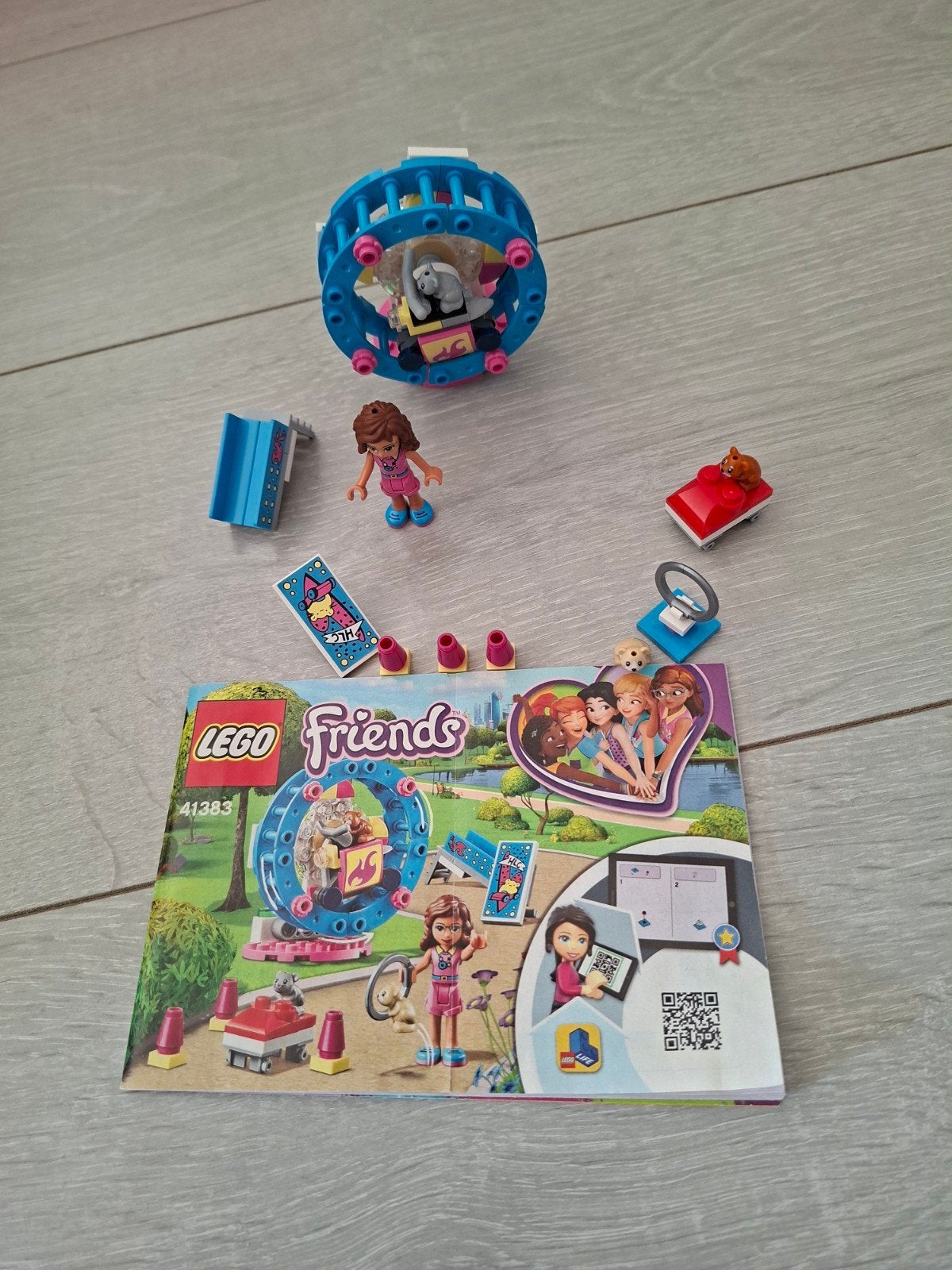 LEGO Friends Olivia's Hamsterspeelplaats - 41383, Ophalen of Verzenden, Gebruikt