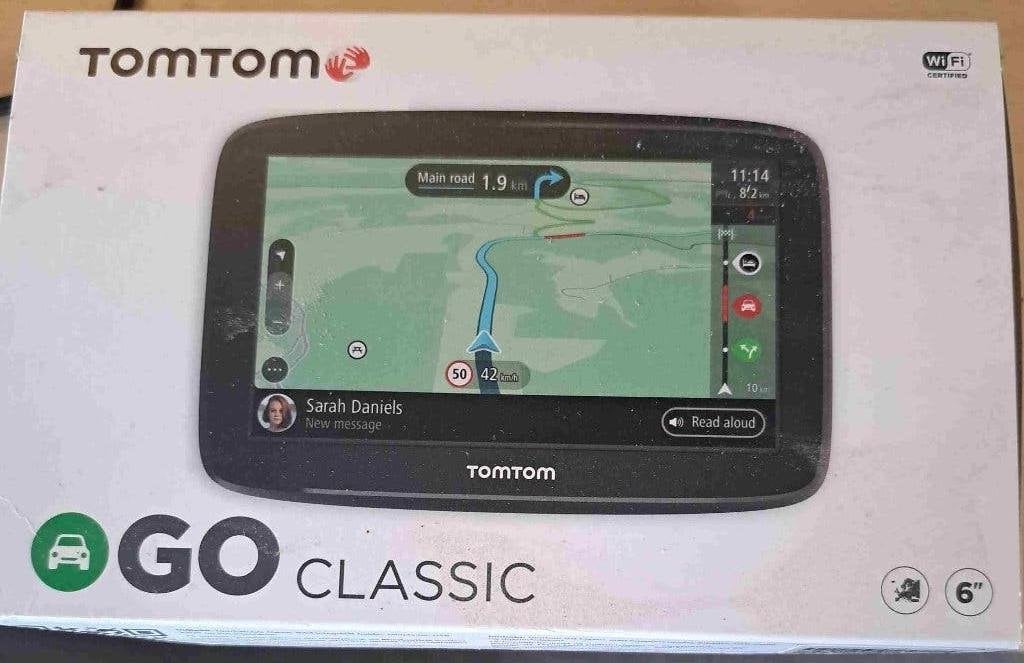 Tom Tom Go Classic Navigatie, Ophalen of Verzenden, Zo goed als nieuw