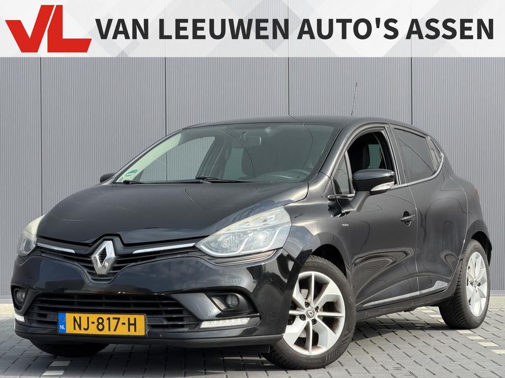 Renault Clio 1.5 dCi Ecoleader Limited | RIJKLAAR | Navi | A, Voorwielaandrijving, Stof, Gebruikt, Zwart