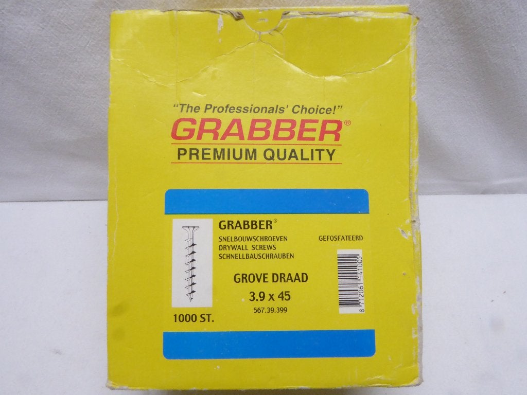 Snelbouw schroeven | grove draad 3.9x45 mm | gefosfatteerd, Ophalen of Verzenden, Nieuw